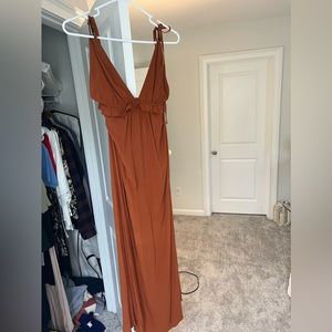 Forever 21, small, terracotta maxi dress